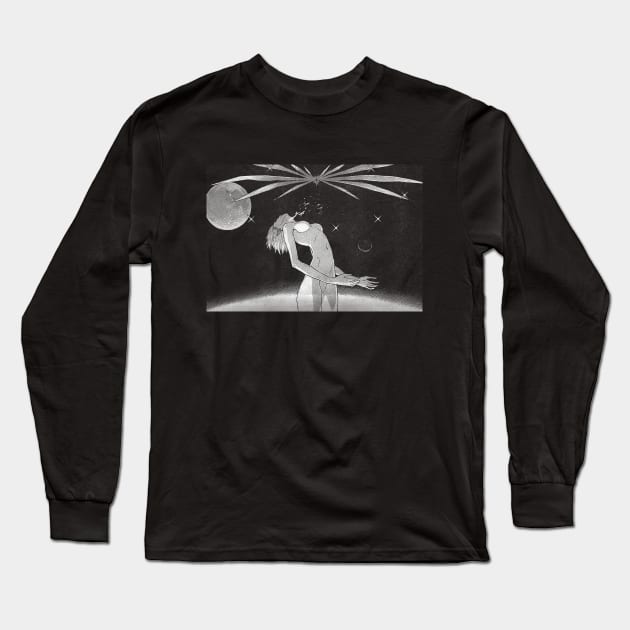 Rei Galaxy \ Neon Genesis Evangelion Long Sleeve T-Shirt by hole